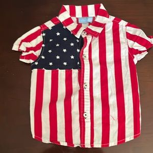 9-12 month 4th of July shirt